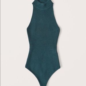 A&F Mockneck Sweater Bodysuit